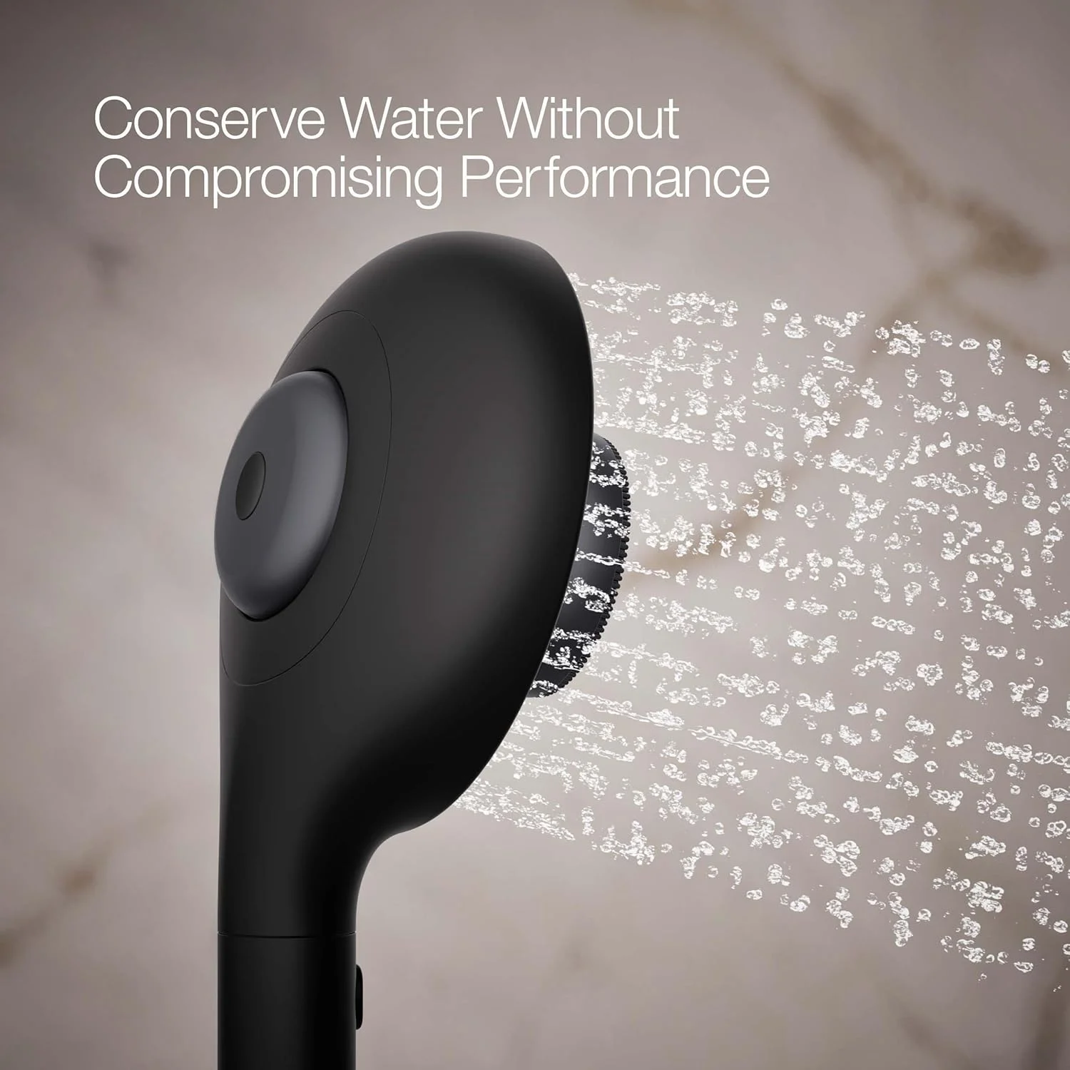 دوش دستی دو کاره KOHLER K-28682-Y-BL SpaViva با دستگاه پاک کننده همه کاره، 2.5 GPM، مشکی مات دوش دستی دو کاره KOHLER K-28682-Y-BL SpaViva با دستگاه پاک کننده همه کاره، 2.5 GPM، مشکی مات