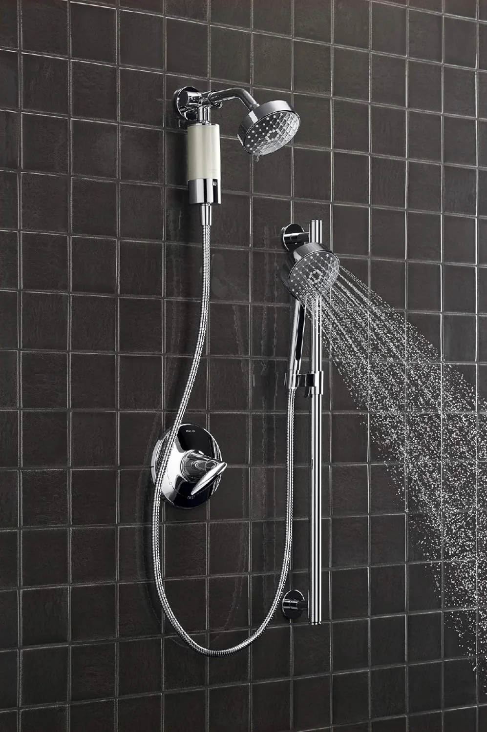 سیستم فیلتراسیون آب دوش Kohler 30646-CP Aquifer، کاهش کلر و بو، شامل تعویض فیلتر، کروم براق سیستم فیلتراسیون آب دوش Kohler 30646-CP Aquifer، کاهش کلر و بو، شامل تعویض فیلتر، کروم براق