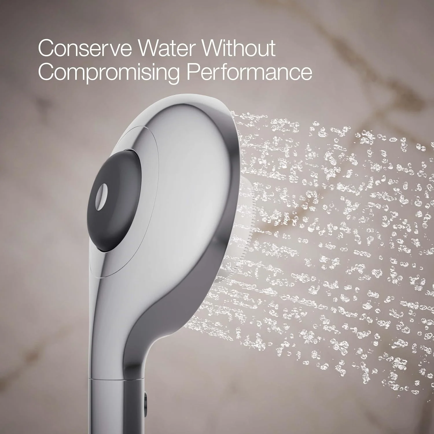 دوش دستی دو کاره KOHLER K-28682-G-CP SpaViva با دستگاه پاک کننده همه کاره، 1.75 GPM، کروم براق دوش دستی دو کاره KOHLER K-28682-G-CP SpaViva با دستگاه پاک کننده همه کاره، 1.75 GPM، کروم براق