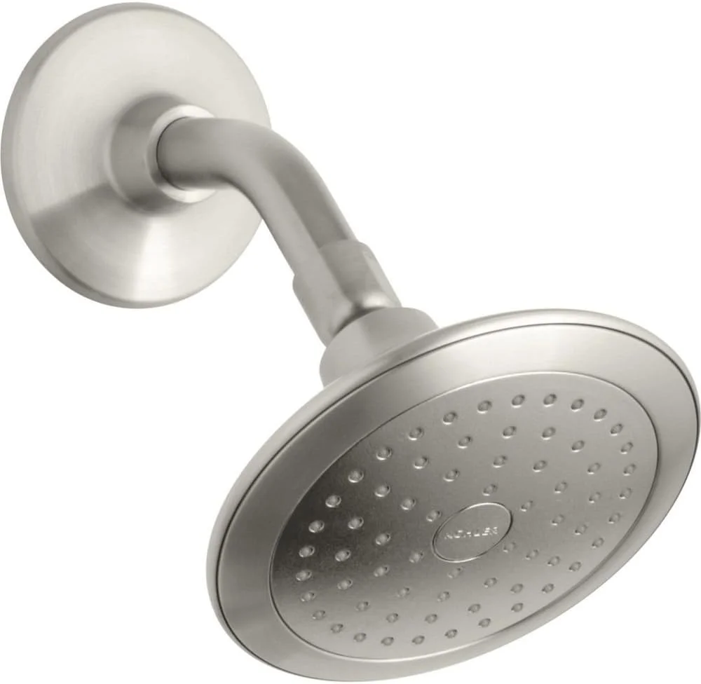 سردوش تک کاره کاتالیست Kohler K-45123-BN Alteo، نیکل برس خورده پر جنب و جوش سردوش تک کاره کاتالیست Kohler K-45123-BN Alteo، نیکل برس خورده پر جنب و جوش