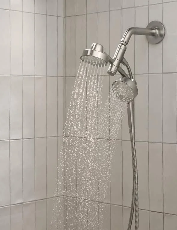 مجموعه دوش Kohler 23218-BN Awaken، ترکیب 2 در 1، نیکل برس خورده پر جنب و جوش مجموعه دوش Kohler 23218-BN Awaken، ترکیب 2 در 1، نیکل برس خورده پر جنب و جوش