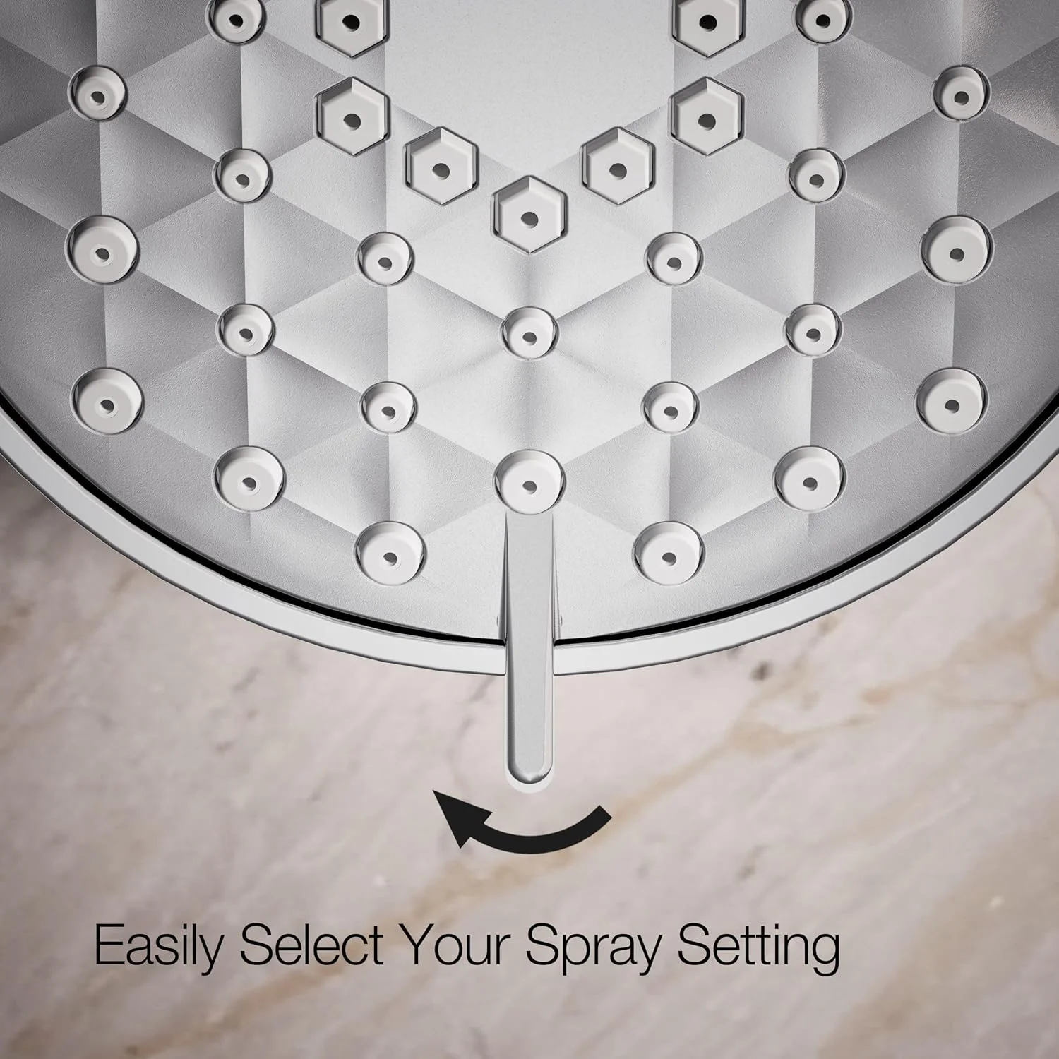 سردوش چند منظوره Kohler 72418-G-CP Awaken G90 با جریان 6.6 لیتر در دقیقه، کروم براق