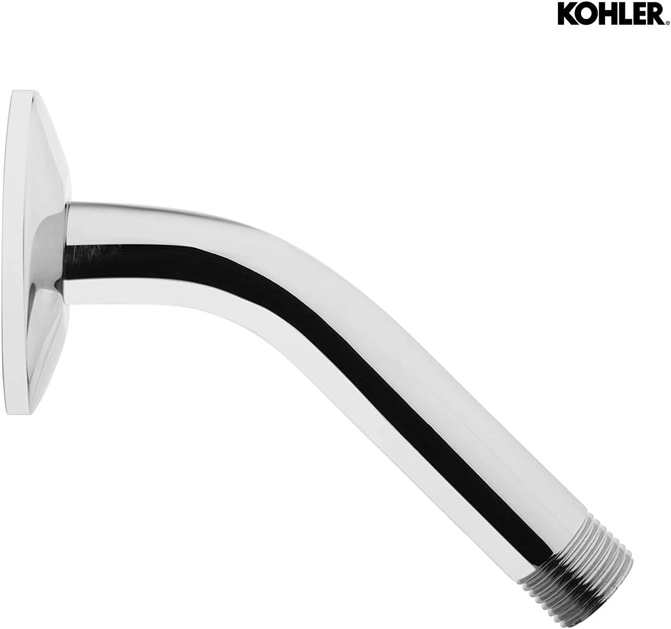 بازوی دوش مکمل Kohler برای حمام با قالپاق - نقره ای با روکش کروم - بازوی افزایش طول سر دوش - پایه بازوی دوش مقاوم در برابر خوردگی - موقعیت جریان آب عالی 99054IN-CP بازوی دوش مکمل Kohler برای حمام با قالپاق - نقره ای با روکش کروم - بازوی افزایش طول سر دوش - پایه بازوی دوش مقاوم در برابر خوردگی - موقعیت جریان آب عالی 99054IN-CP