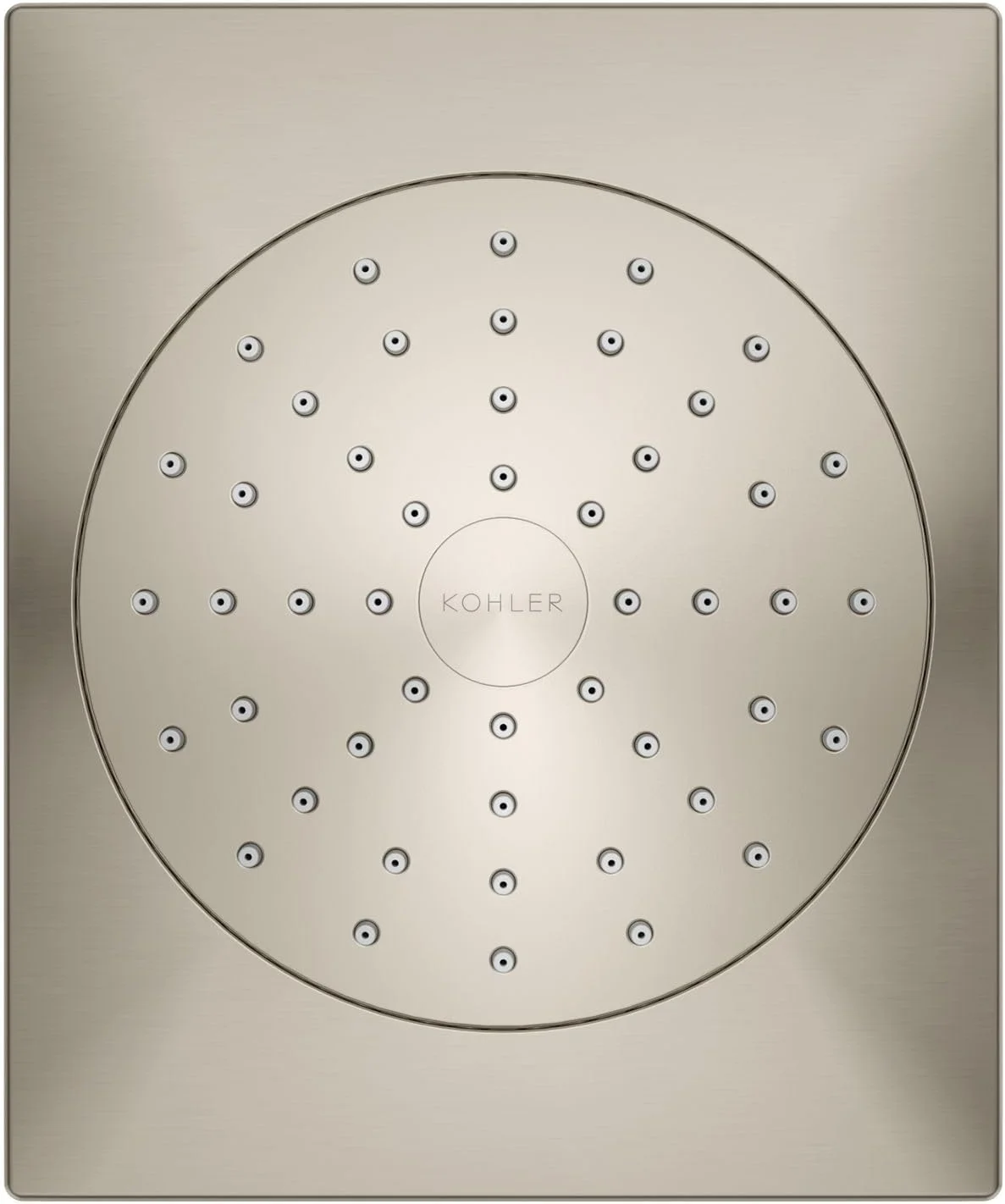 سردوش حمام لوور KOHLER 45215-G-BN، نیکل برس خورده