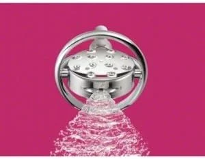 سردوش چند منظوره دیواری Kohler K-15996-CP Flipside با جریان 9.5 لیتر در دقیقه، کروم براق