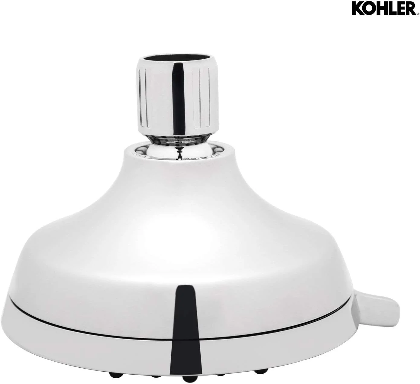 سردوش سقفی 5 اینچی چند منظوره KOHLER Radiate با 5 حالت پاشش، دارای موتور پاشش پیشرفته و صفحه پاشش MasterClean با قابلیت تمیز کردن آسان (نصب دیواری)