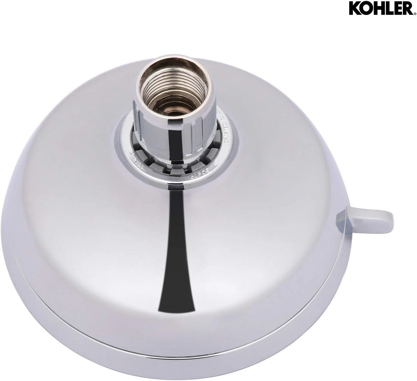 سردوش سقفی 5 اینچی چند منظوره KOHLER Radiate با 5 حالت پاشش، دارای موتور پاشش پیشرفته و صفحه پاشش MasterClean با قابلیت تمیز کردن آسان (نصب دیواری)