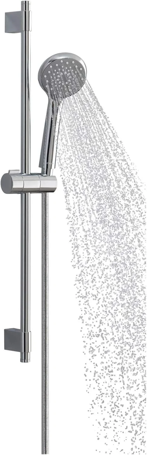 ست دوش دستی چند منظوره KOHLER 98362-G-CP Awaken B90 با نرخ جریان 6.6 لیتر در دقیقه، روکش کروم براق