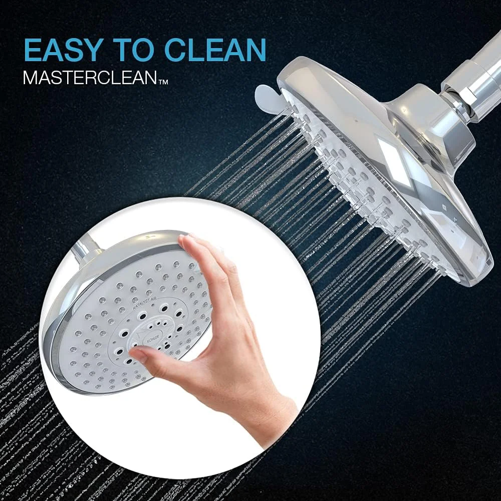 سردوش چند منظوره Kohler Rainduet با اسپری القایی هوا Katalyst (75924IN-CP)