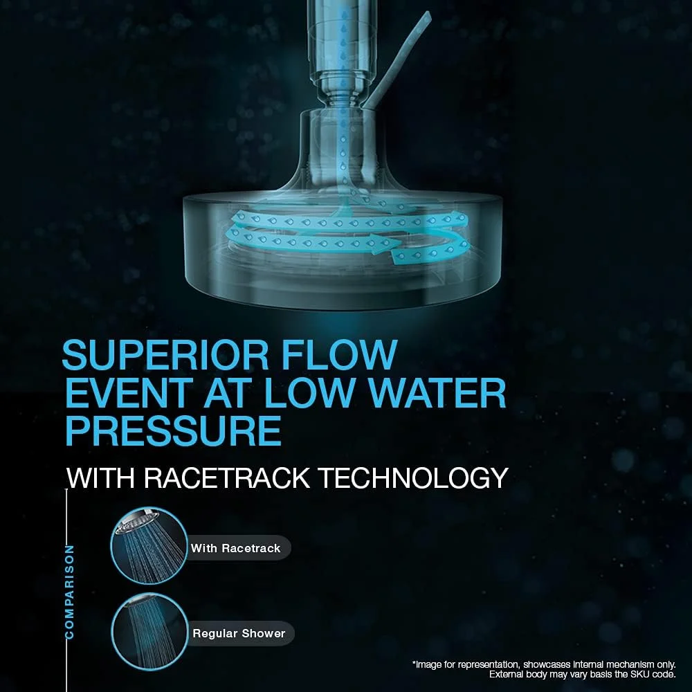 سردوش چند منظوره Kohler Rainduet با اسپری القایی هوا Katalyst (75924IN-CP)