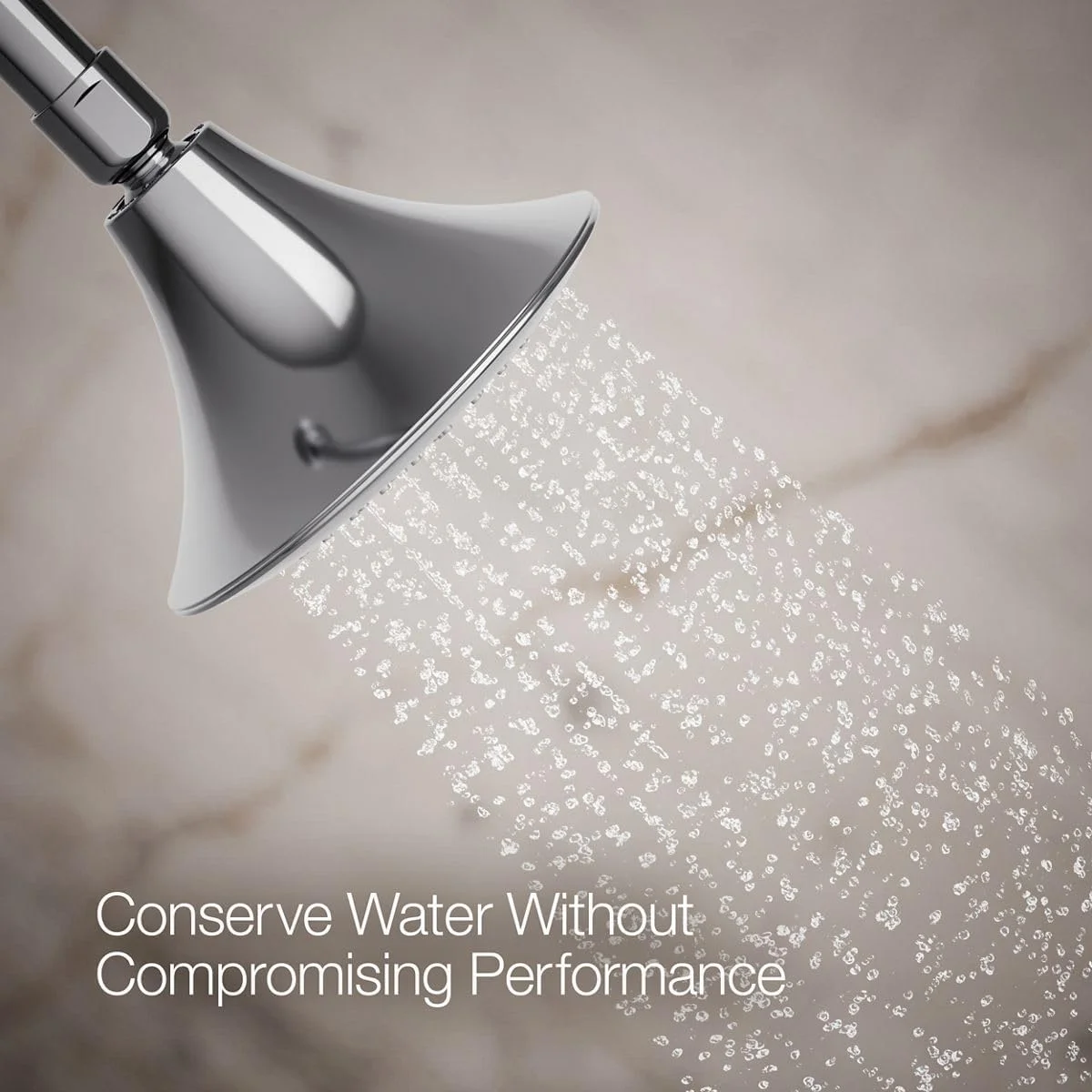 سردوش دیواری تک کاره KOHLER K-10282-AK-CP Forte با نرخ جریان 2.5 GPM و اسپری Katalyst، روکش کروم براق سردوش دیواری تک کاره KOHLER K-10282-AK-CP Forte با نرخ جریان 2.5 GPM و اسپری Katalyst، روکش کروم براق