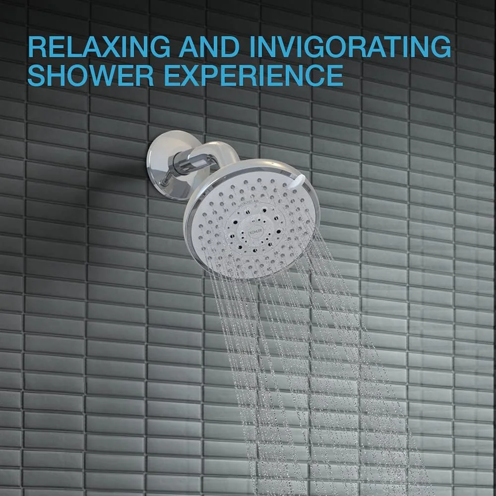 سردوش چند منظوره Kohler Rainduet با اسپری القایی هوا Katalyst (75924IN-CP)