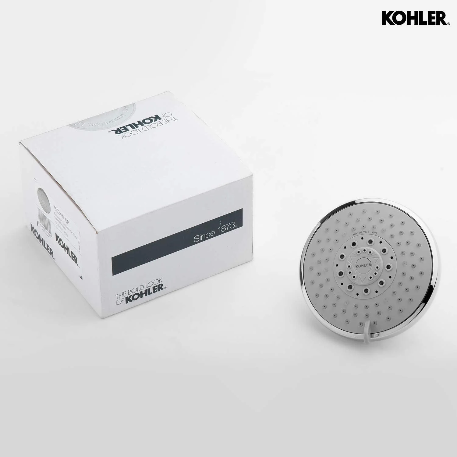 سردوش چند منظوره Kohler Rainduet با اسپری القایی هوا Katalyst (75924IN-CP)