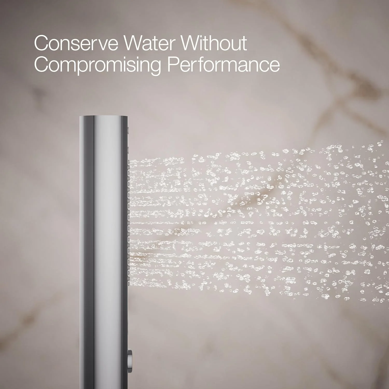 سردوش دستی Kohler K-21335-CP Shift، کروم براق