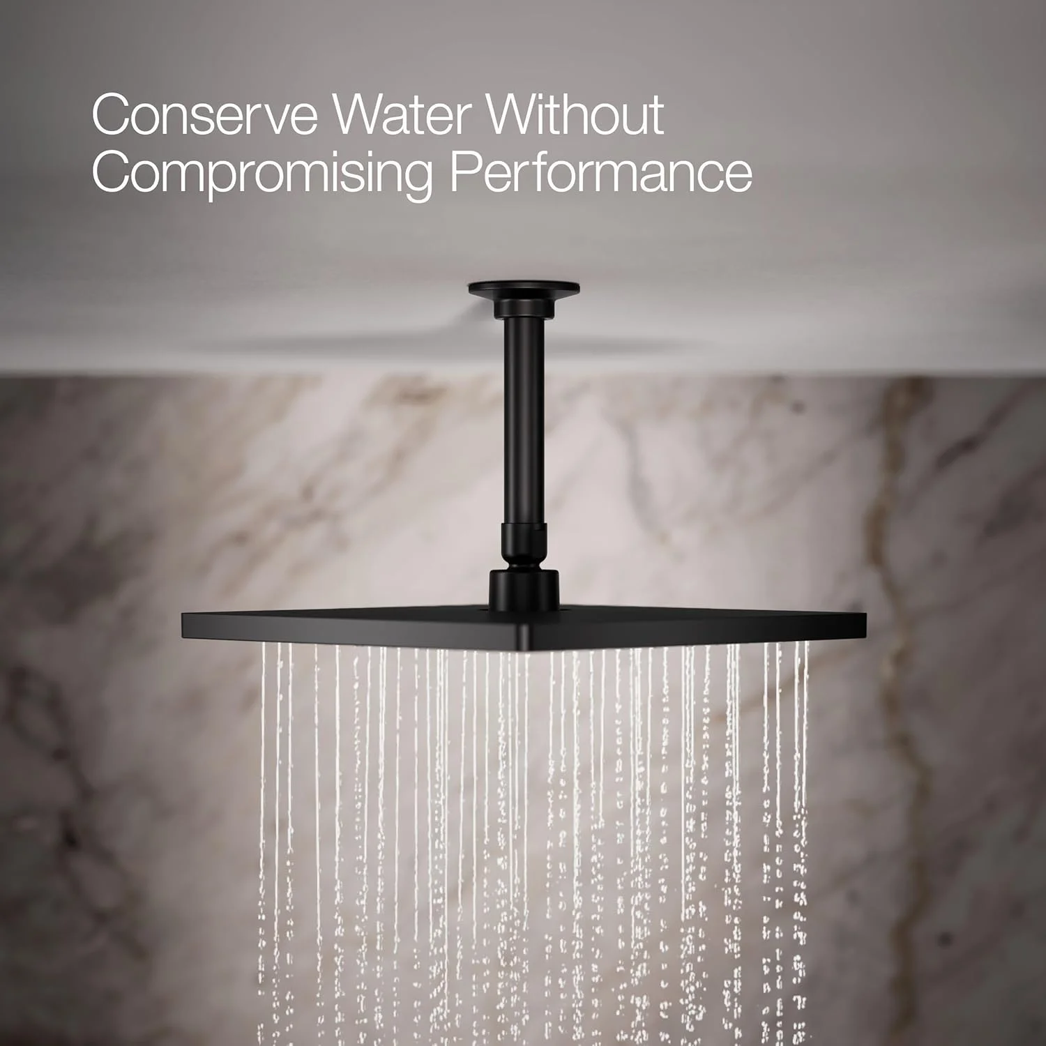 سردوش بارانی Kohler K-26149-BL مدل Honesty، مشکی مات سردوش بارانی Kohler K-26149-BL مدل Honesty، مشکی مات