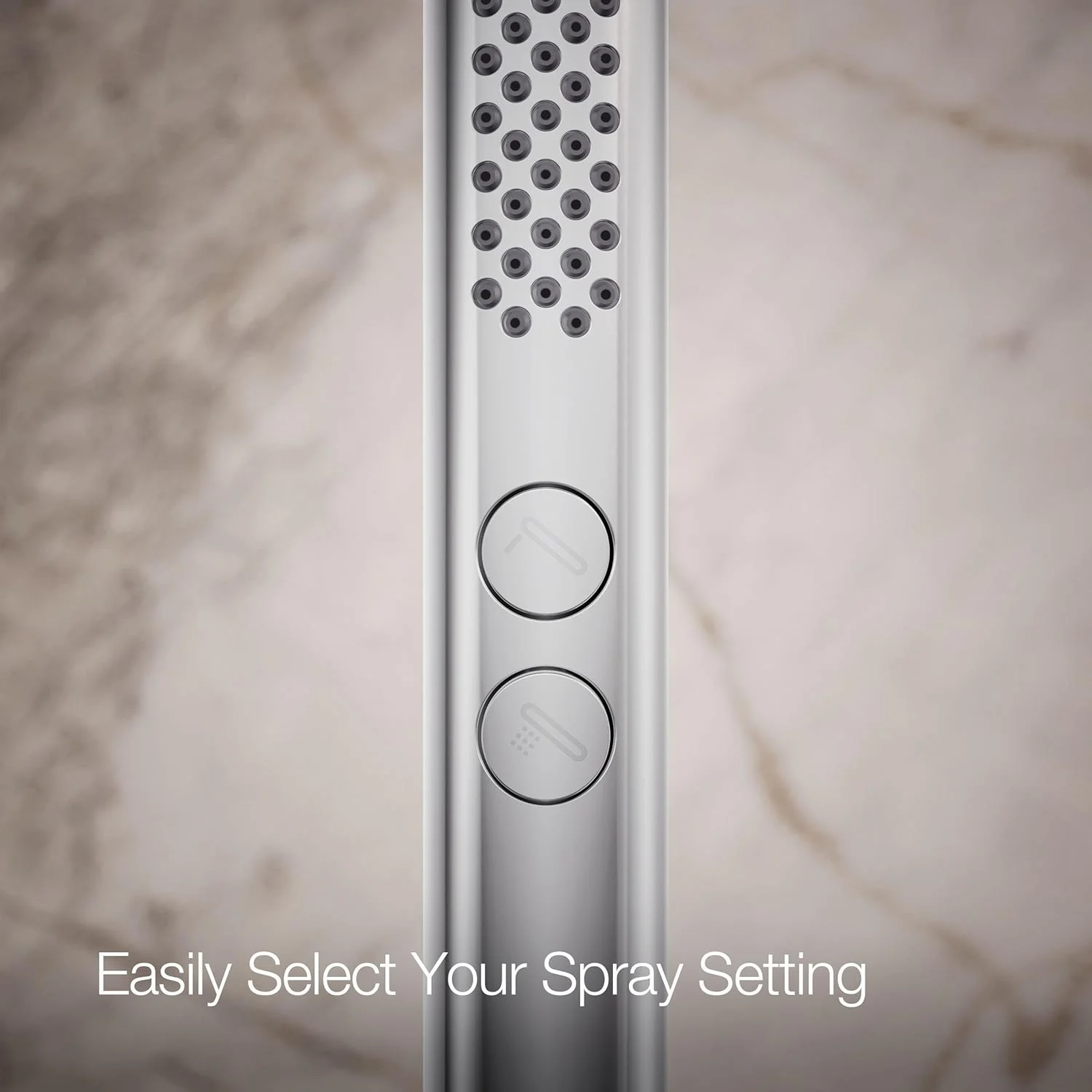 سردوش دستی Kohler K-21335-CP Shift، کروم براق