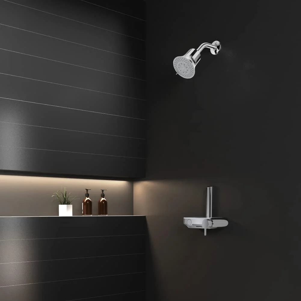 سردوش فیلتردار Kohler Rain Duet - سردوش چند منظوره 5 حالته با کارتریج تصفیه آب - بهترین عملکرد با نرم کننده آب سخت - نصب دیواری، پرداخت پولیشی، کروم - 109 میلی متر، ABS سردوش فیلتردار Kohler Rain Duet - سردوش چند منظوره 5 حالته با کارتریج تصفیه آب - بهترین عملکرد با نرم کننده آب سخت - نصب دیواری، پرداخت پولیشی، کروم - 109 میلی متر، ABS