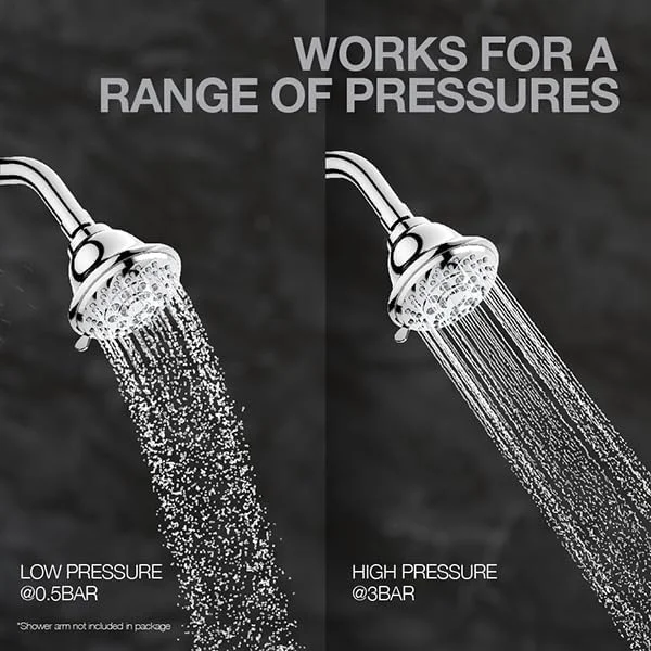 سردوش حمام KOHLER Mist Rainduet، دوش چند منظوره 5 حالته، صفحه اسپری 99 میلی متری، پلاستیک ABS (نصب دیواری، پرداخت براق، کروم) سردوش حمام KOHLER Mist Rainduet، دوش چند منظوره 5 حالته، صفحه اسپری 99 میلی متری، پلاستیک ABS (نصب دیواری، پرداخت براق، کروم)