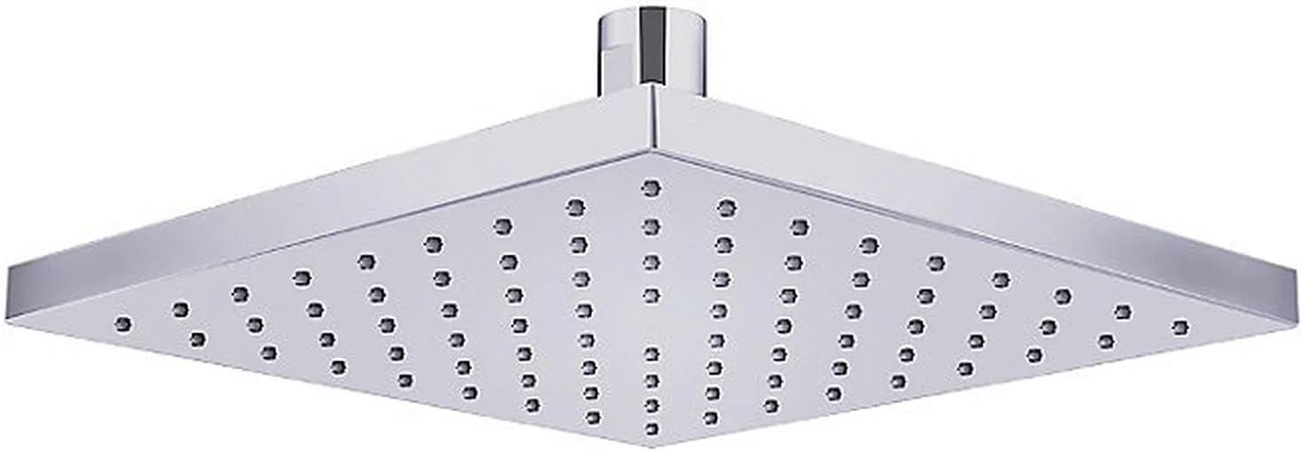 سردوش حمام Kohler Rain Duet - روکش کروم براق - سردوش بارانی مربعی 203 میلی‌متری - فناوری اسپری القایی هوا Katalyst - 3 نوع حالت اسپری - پوشش گسترده 73199IN-CP