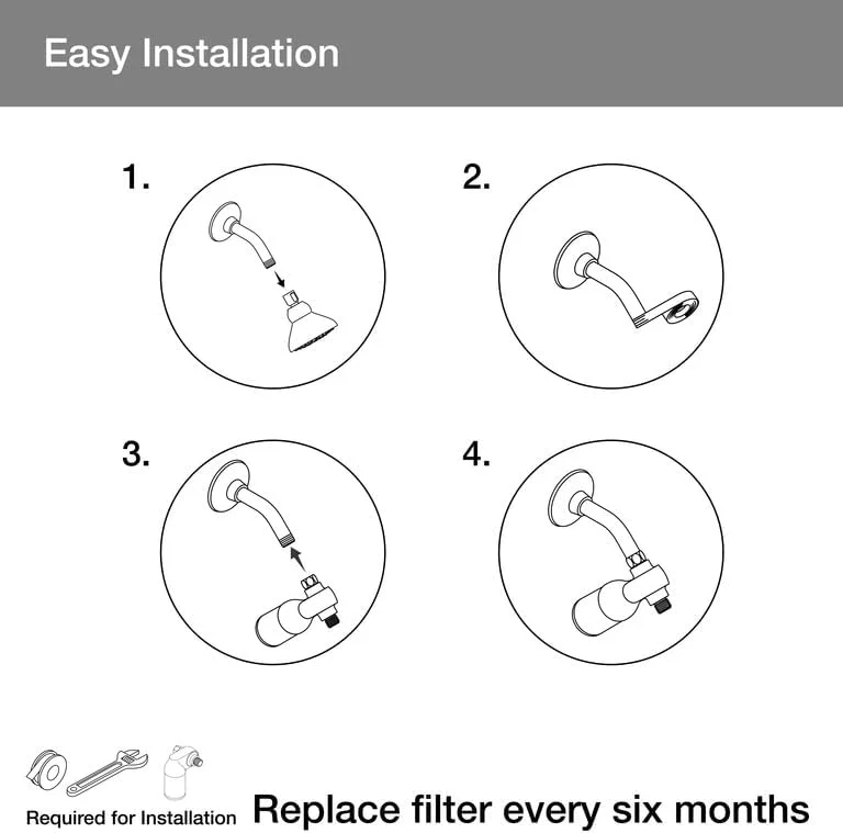 سردوش فیلتردار KOHLER R24670-G-BN Aquifer با سیستم فیلتر آب، سردوش چند منظوره و کیت ترکیبی فیلتر برای پوست و مو، نیکل برس خورده پر جنب و جوش سردوش فیلتردار KOHLER R24670-G-BN Aquifer با سیستم فیلتر آب، سردوش چند منظوره و کیت ترکیبی فیلتر برای پوست و مو، نیکل برس خورده پر جنب و جوش