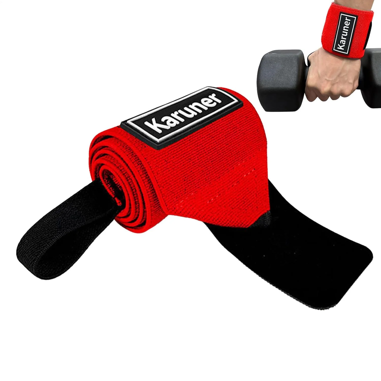 مچ بند ورزشی، بند مچ بند ورزشی تناسب اندام - مچ بند تناسب اندام با مواد متراکم برای بسکتبال، تنیس، وزنه برداری در باشگاه، تمرینات قدرتی