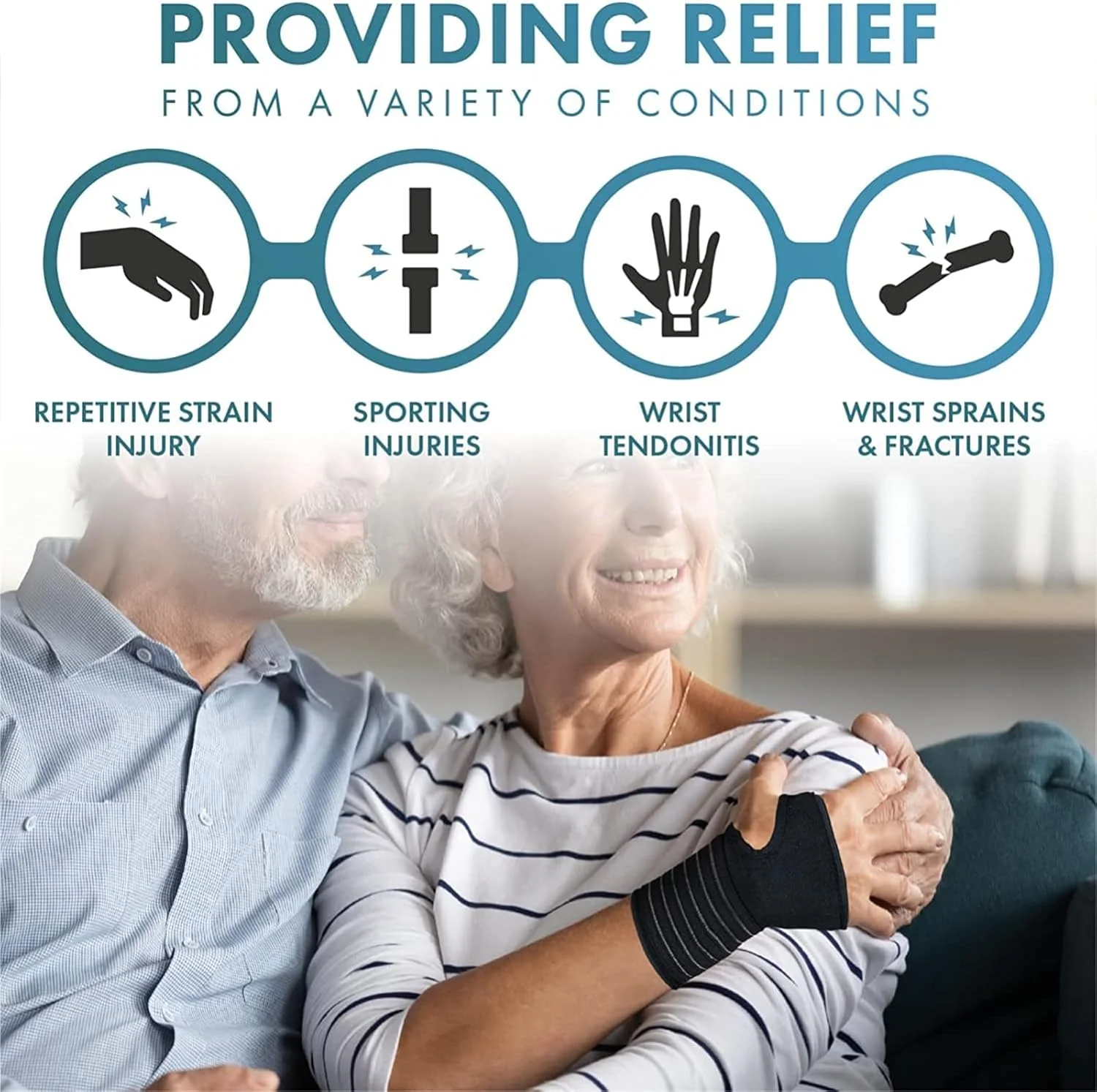 مچ بند الاستیک Xspring، یک جفت مچ بند با بند، ایده آل برای رگ به رگ شدن، آسیب دیدگی یا استفاده ورزشی، پشتیبانی بدون محدود کردن انعطاف پذیری، بدون میله فلزی، چپ و راست، مشکی، سایز آزاد