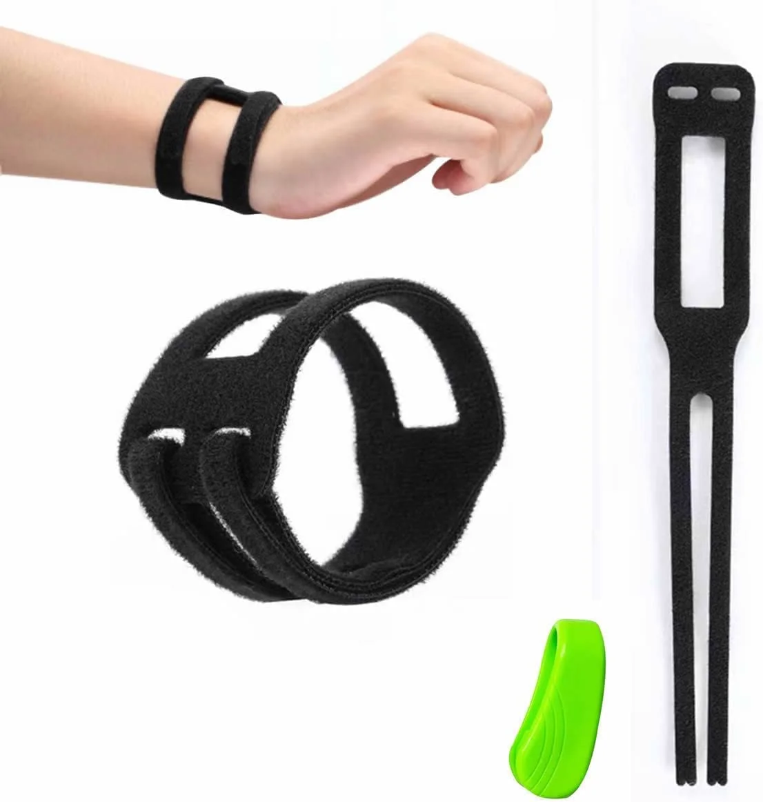 مچ بند TFCC ویکوفن، مچ بند قابل تنظیم برای پارگی TFCC - درد مچ دست در سمت اولنار، مچ دست چپ و راست برای تسکین درد مچ دست ناشی از فشار تحمل وزن، سایز Free (دو عدد)