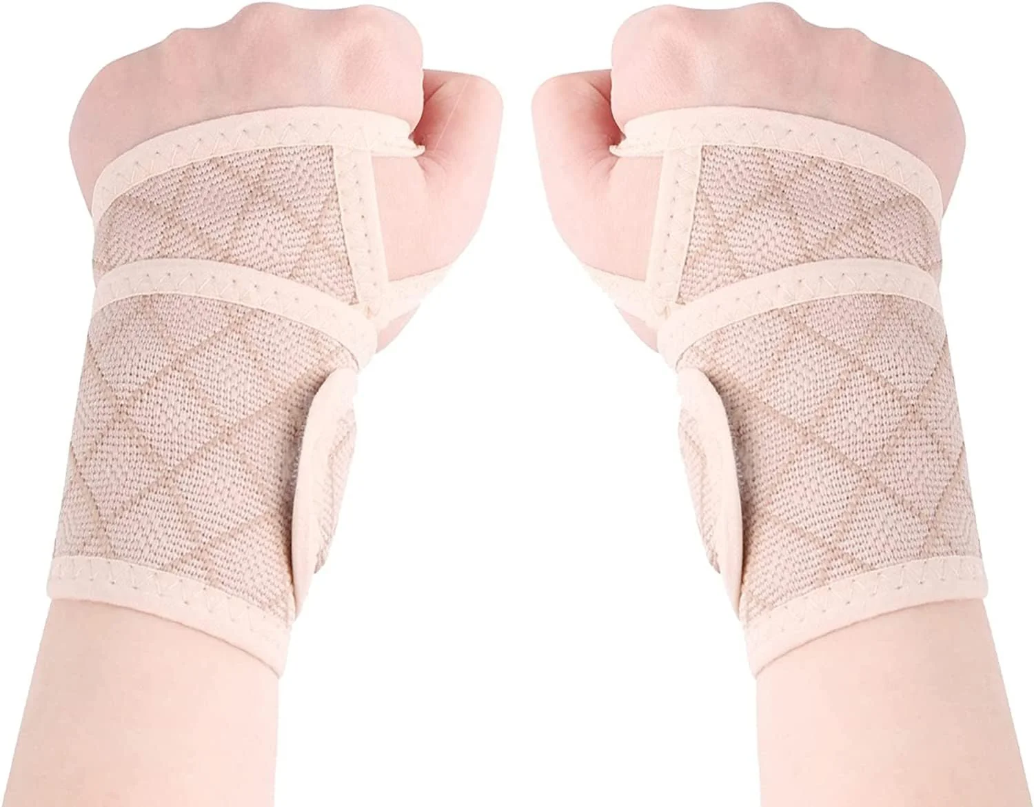 مچ بند طبی سیوسی، مناسب برای تونل کارپال، مچ بند، ساپورت دست، مچ بند قابل تنظیم برای آرتروز و تاندونیت، تسکین درد مفاصل، 1 جفت