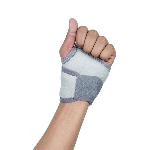 مچ بند طبی برای تسکین درد، آرتروز، تونل کارپال، رگ به رگ شدن، استفاده در باشگاه، تنفس پذیر و سبک، سفید