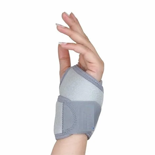مچ بند طبی برای تسکین درد، آرتروز، تونل کارپال، رگ به رگ شدن، استفاده در باشگاه، تنفس پذیر و سبک، سفید