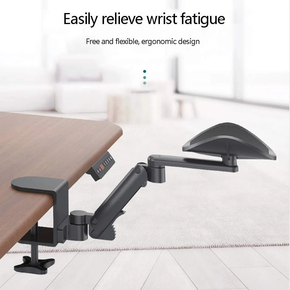 پشتیبان بازو، پشتیبان مچ دست، تریلر اداری پشتیبان مچ دست را می توان برای کاهش خستگی چرخاند، براکت دست