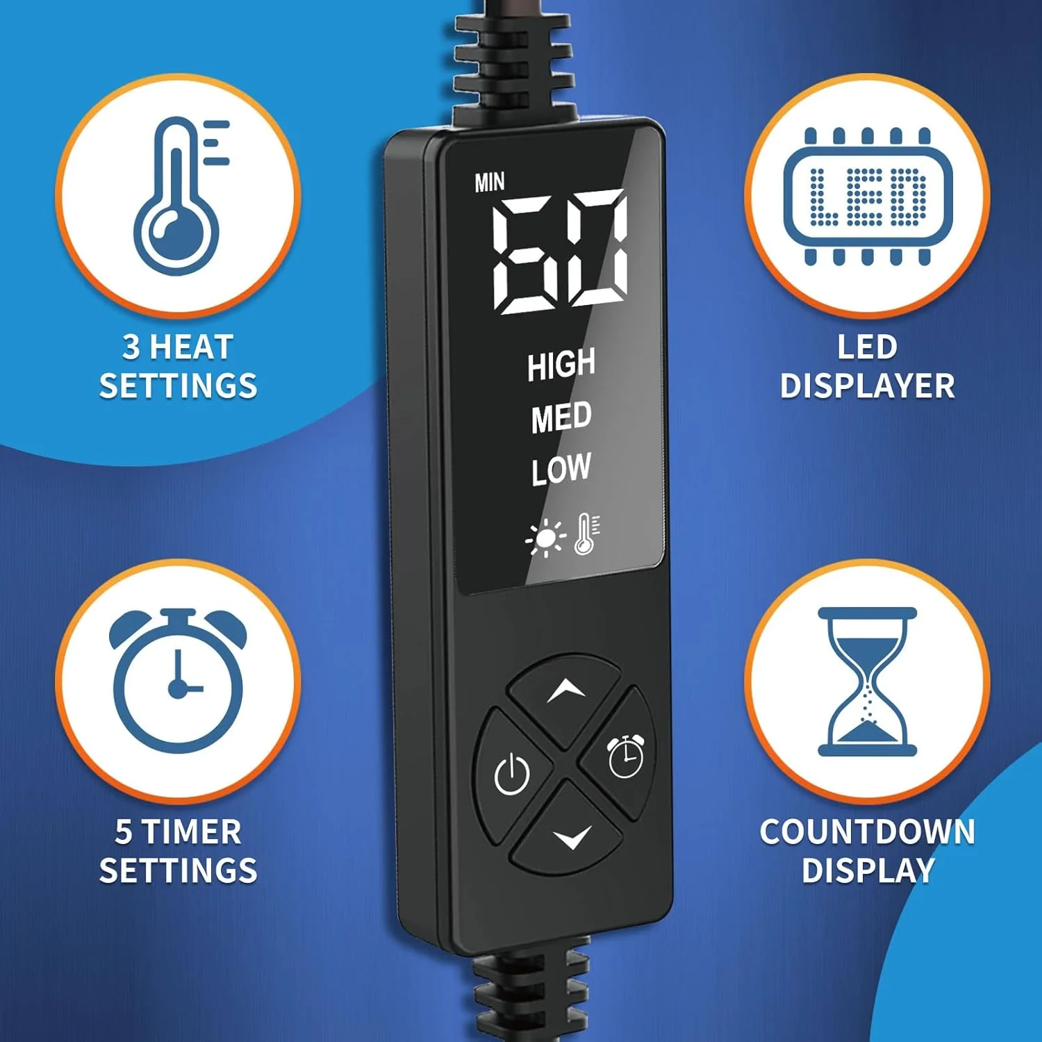 مچ بند و شست بند گرمایشی استیکرو برای تسکین درد آرتروز و سندرم تونل کارپال، مشکی، نئوپرن، سایز S/M و L/XL