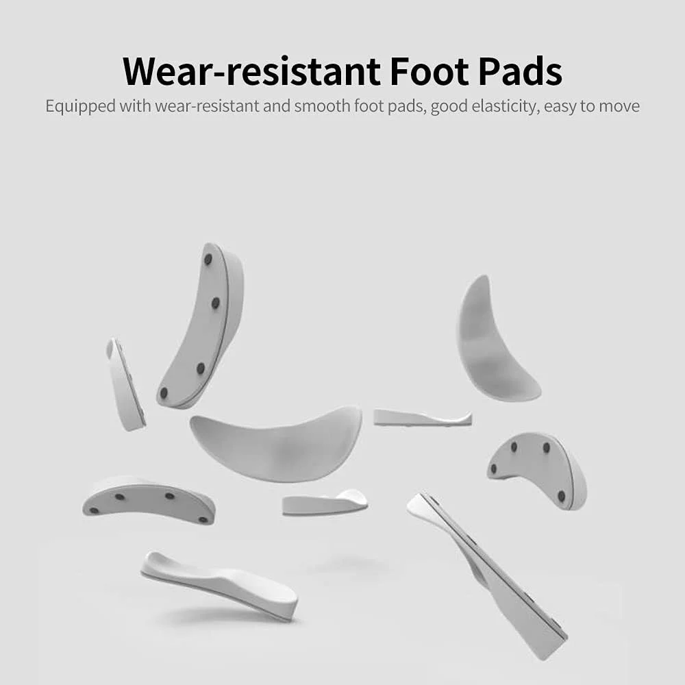 پد مچی سیلیکونی برای موس، طراحی ارگونومیک سه بعدی با سطح صاف و سازگار با پوست برای حرکت روان و پشتیبانی