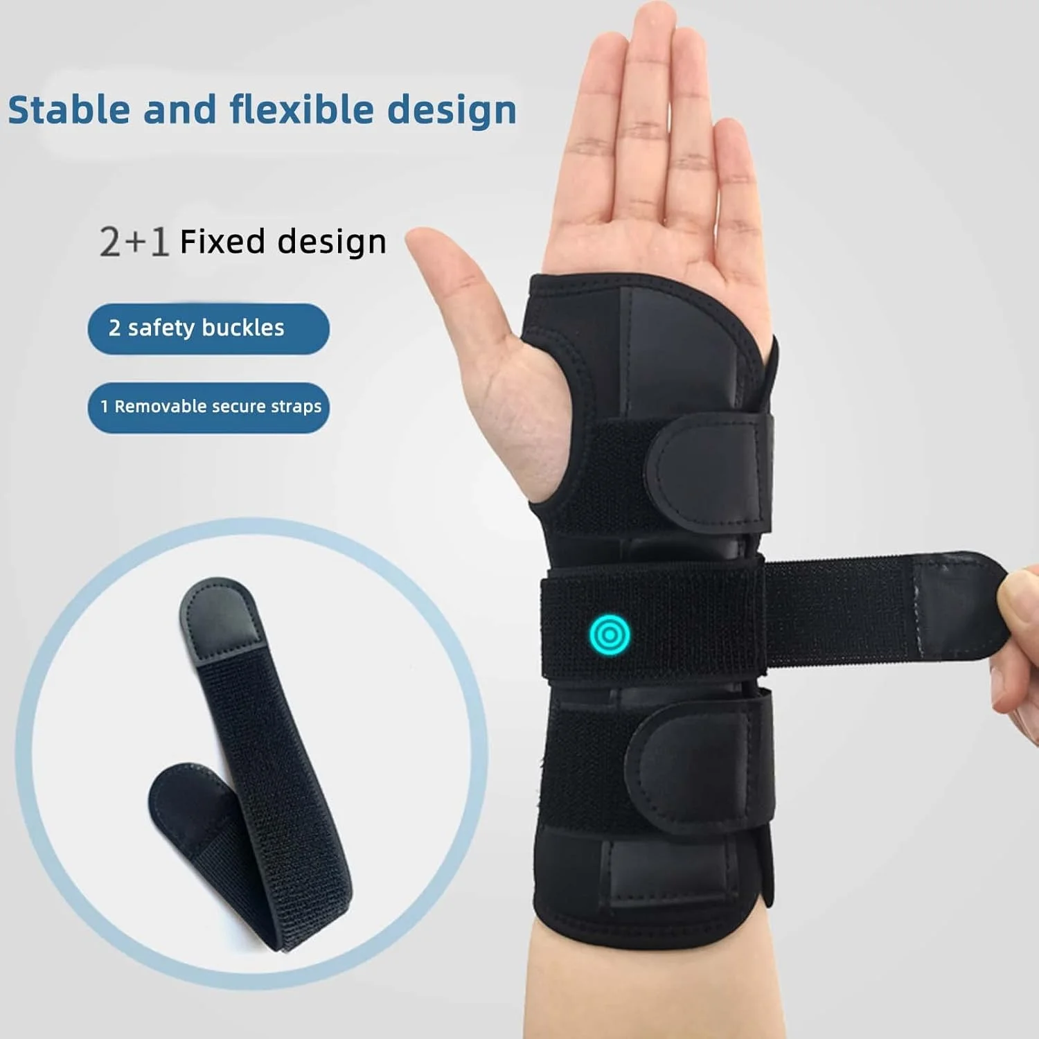 مچ بند طبی تونل کارپال Ofrdncy برای مردان و زنان - آتل حمایتی درمانی روز و شب برای تسکین درد آرتروز، مچ دست، بازو، انگشت شست و دست - بندهای قابل تنظیم (دست چپ) مچ بند طبی تونل کارپال Ofrdncy برای مردان و زنان - آتل حمایتی درمانی روز و شب برای تسکین درد آرتروز، مچ دست، بازو، انگشت شست و دست - بندهای قابل تنظیم (دست چپ)