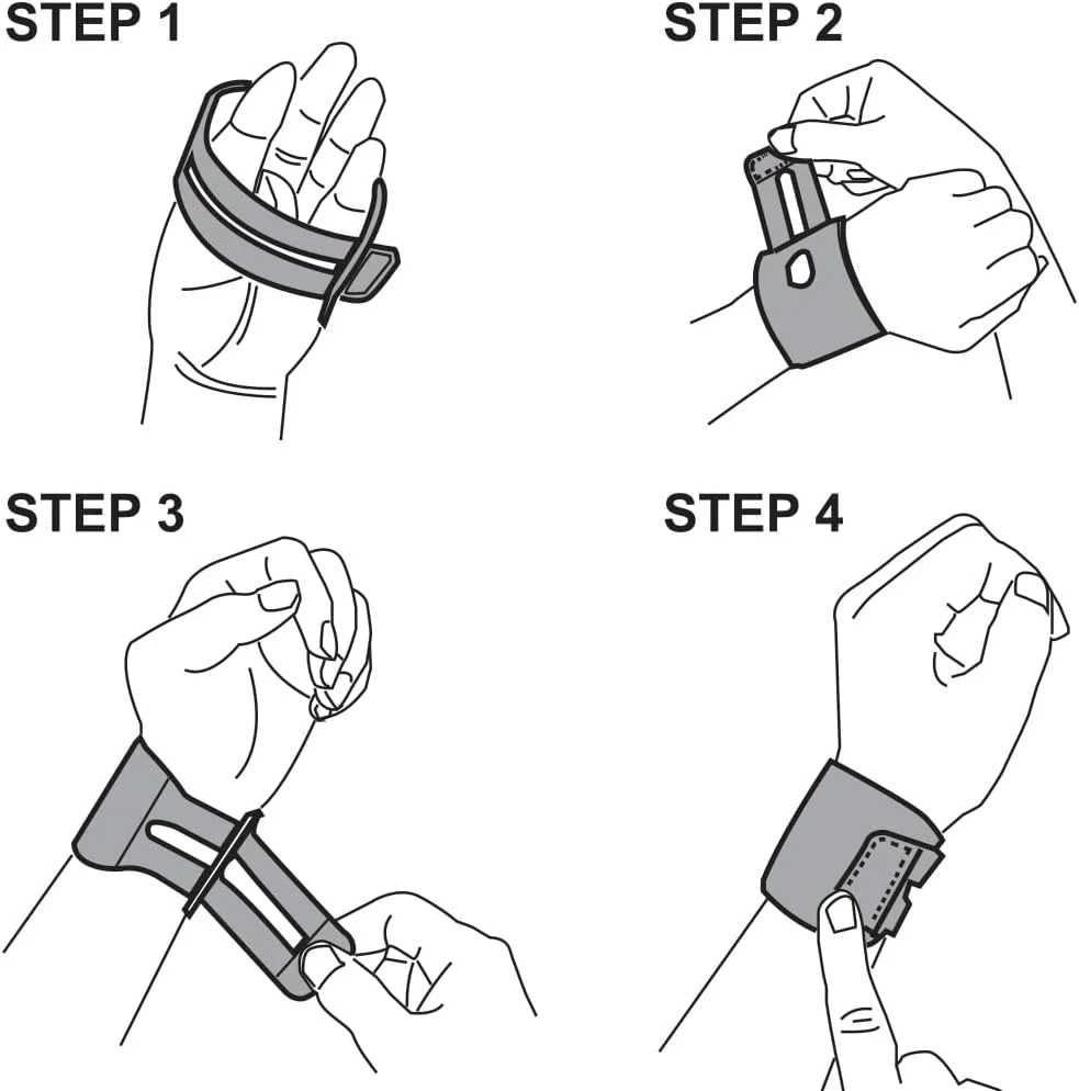 مچ بند نئوپرن فوق العاده باریک دکتر ول - قابل تنظیم با یک لمس، مناسب برای مچ دست چپ و راست. محافظ مچ دست فشاری راحت و آسان برای استفاده برای آقایان و بانوان، ساخت کره