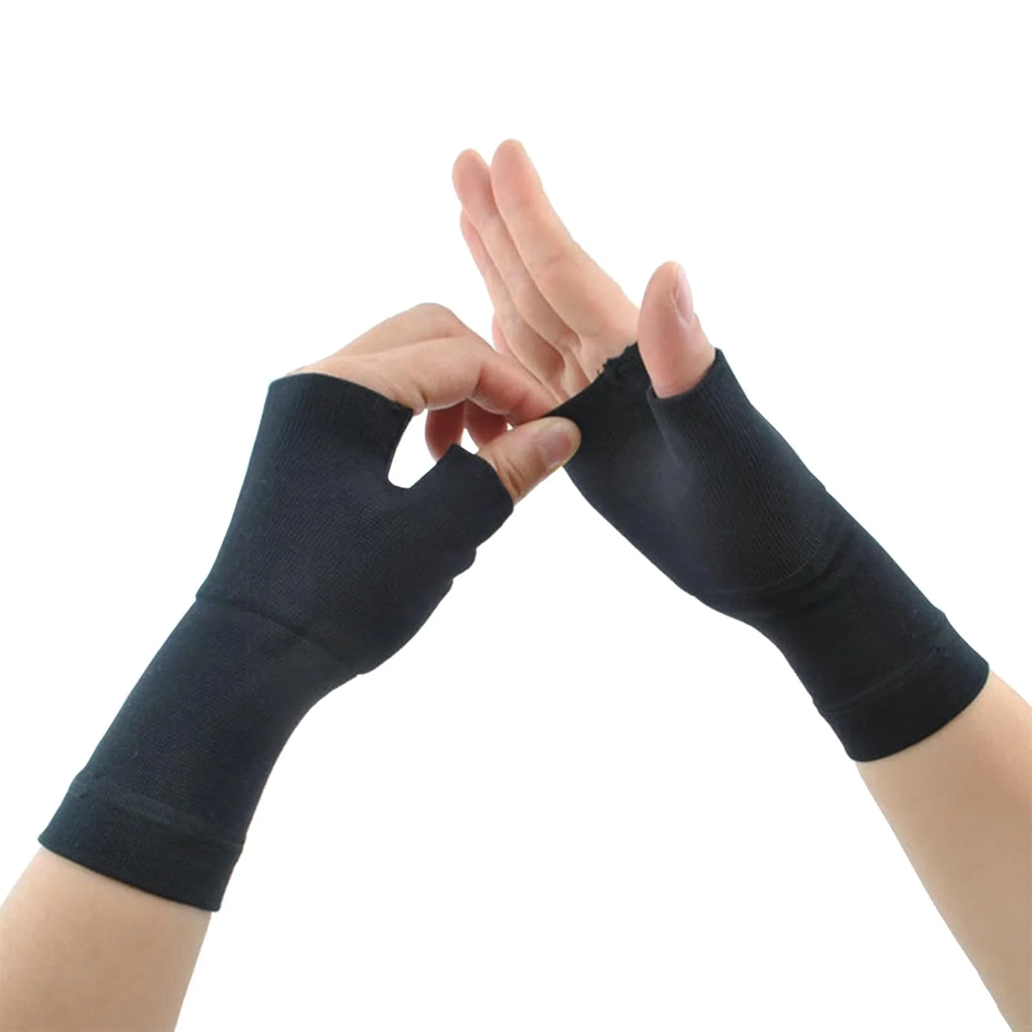 آستین های فشاری مچ دست MioCloth، آستین های محافظ مچ و انگشت شست برای ورزش، تسکین درد، آرتروز، تاندونیت، رگ به رگ شدن