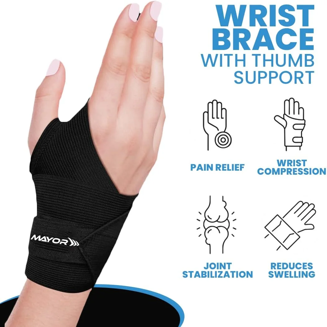 مایور تایتانیک، محافظ شست، سایز آزاد (مشکی)