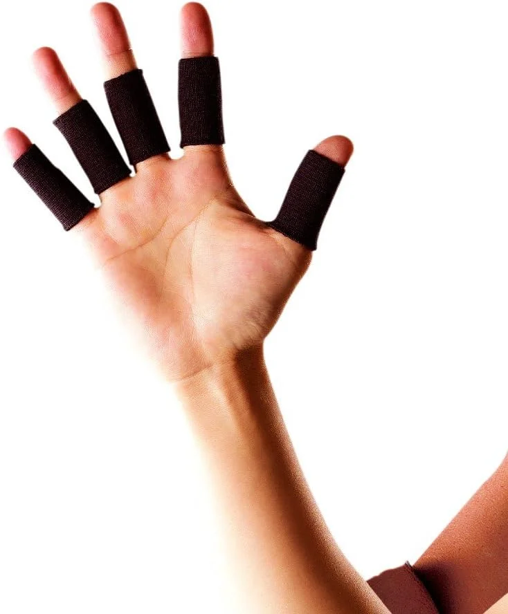 بند انگشت بلند LP Support 653 با شماره، سایز آزاد، مشکی