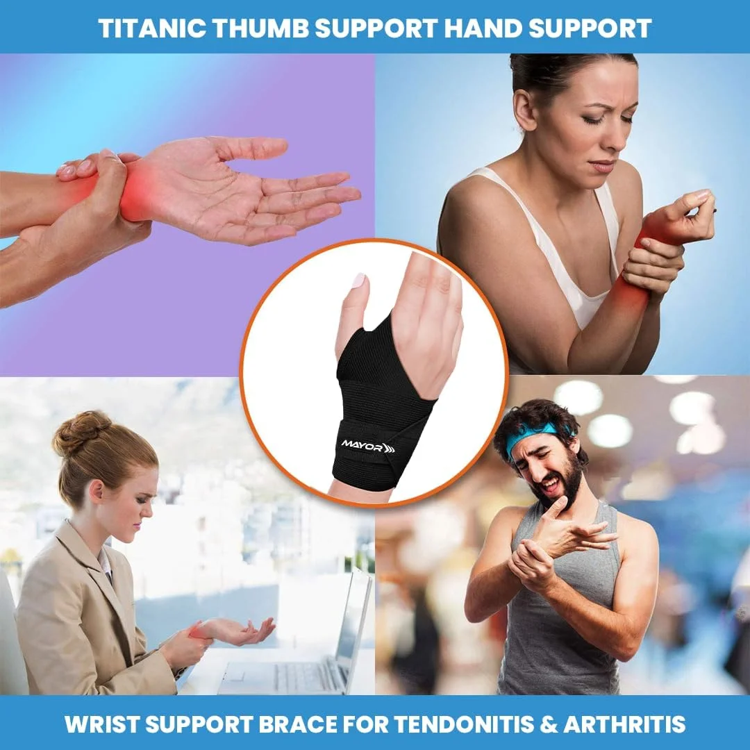 مایور تایتانیک، محافظ شست، سایز آزاد (مشکی)