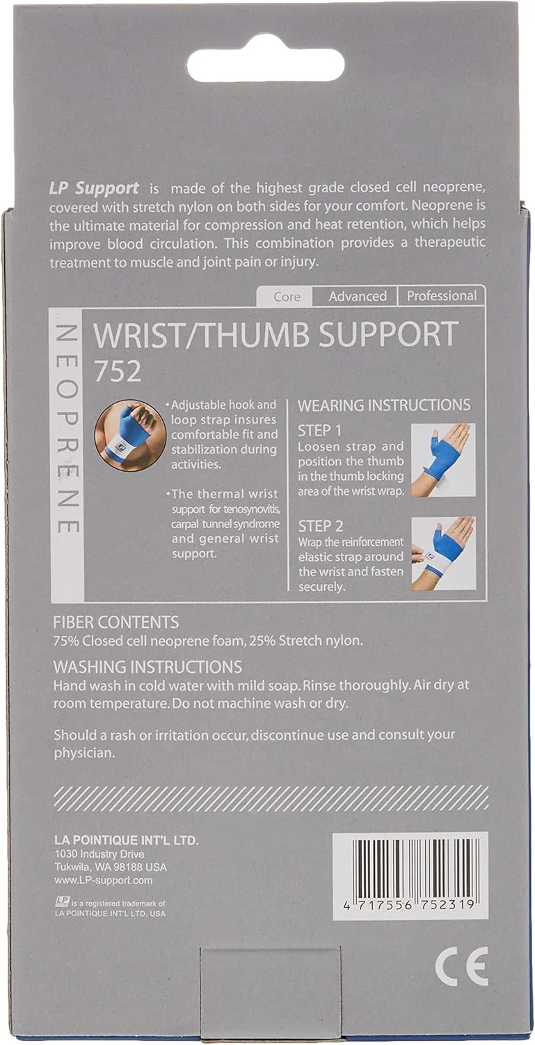 مچ بند و شست بند LP Support 752، رنگ برنزه