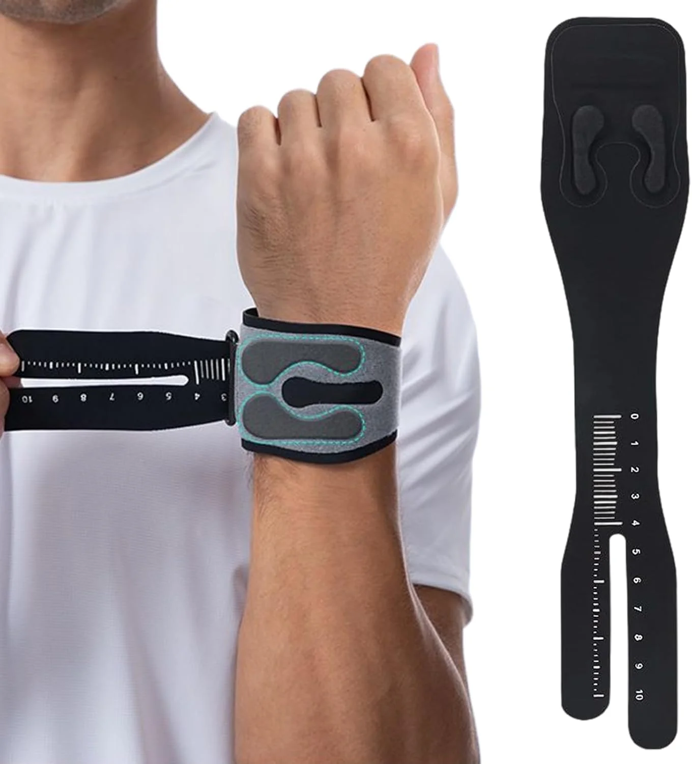 Lifting Wrist Straps,Adjustable Weightlifting Support Straps for Men - Strength Training Hand Sleeves for Exercise Fitness Deadlifting Squat Bench Gym Home Office