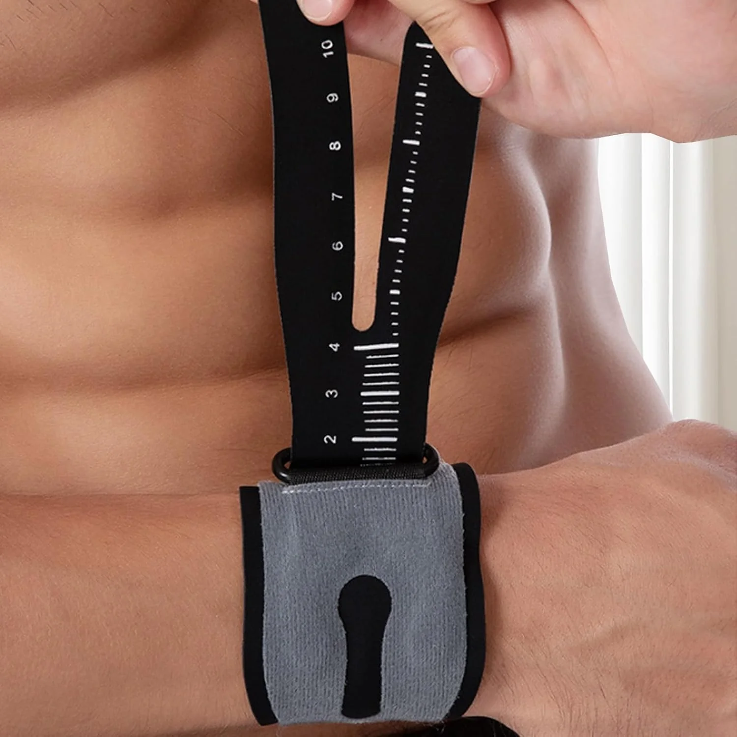 Lifting Wrist Straps,Adjustable Weightlifting Support Straps for Men - Strength Training Hand Sleeves for Exercise Fitness Deadlifting Squat Bench Gym Home Office