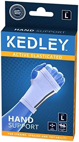 نگهدارنده کشی دست Kedley (بزرگ) | کشش 4 طرفه | ساخته شده با بافتنی تنفسی با کیفیت بالا | مناسب برای دست چپ و راست | بسته 1 عددی