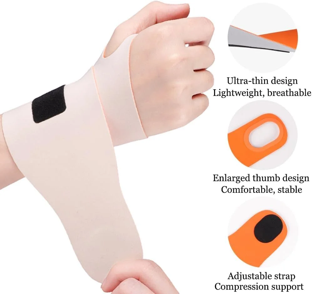 مچ بند قابل تنظیم KASTWAVE (بسته 2 عددی) - روکش ساپورت فوق العاده نازک و تنفسی برای افزایش تحرک و تسکین درد | ایده آل برای ورزش، تناسب اندام، آرتریت، تاندونیت | مناسب برای همه، رنگ پوست مچ بند قابل تنظیم KASTWAVE (بسته 2 عددی) - روکش ساپورت فوق العاده نازک و تنفسی برای افزایش تحرک و تسکین درد | ایده آل برای ورزش، تناسب اندام، آرتریت، تاندونیت | مناسب برای همه، رنگ پوست