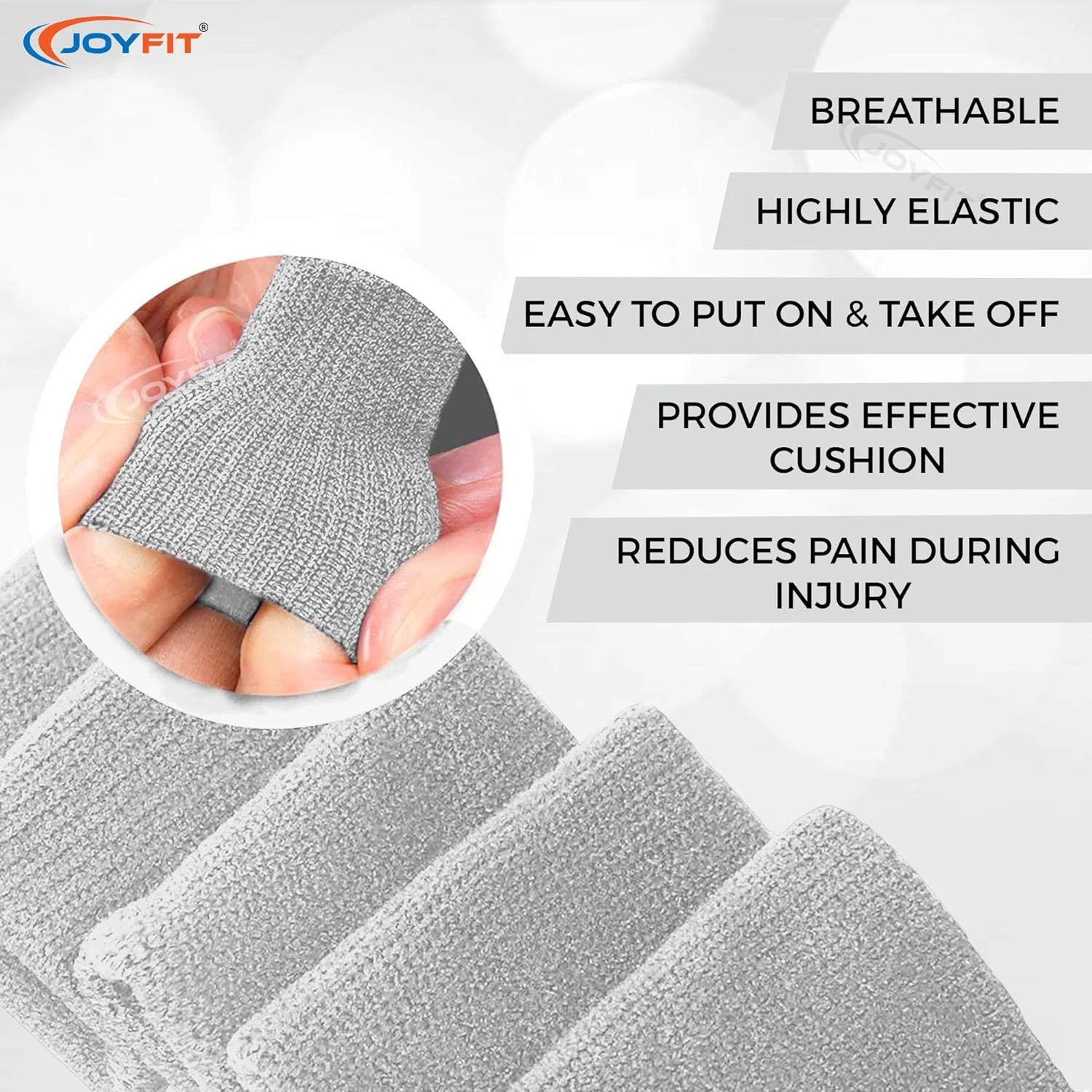 JoyFit - محافظ انگشت، آستین، محافظ با بالشتک نرم و راحت برای کریکت، والیبال، باشگاه، بسکتبال، بدمینتون، بیسبال، تنیس روی میز، قایق سواری، دوچرخه سواری، قایق سواری، دوچرخه سواری - 10 عدد JoyFit - محافظ انگشت، آستین، محافظ با بالشتک نرم و راحت برای کریکت، والیبال، باشگاه، بسکتبال، بدمینتون، بیسبال، تنیس روی میز، قایق سواری، دوچرخه سواری، قایق سواری، دوچرخه سواری - 10 عدد