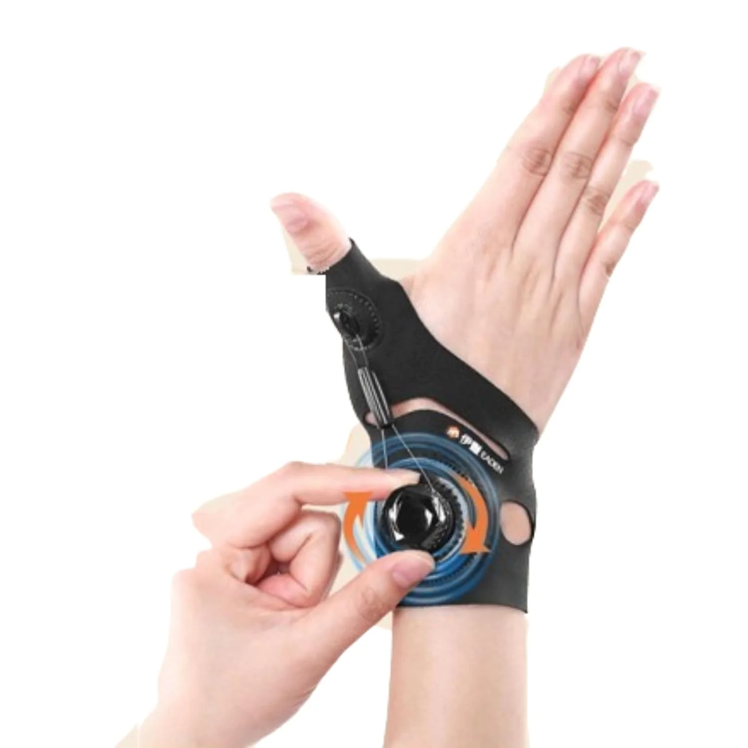 IEADEN Thumb Brace with Adjustable Buckle, Right Hand, Medium Size