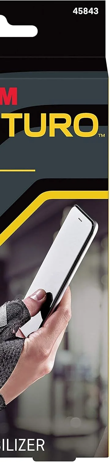 تثبیت کننده لوکس انگشت شست فوتورو، سایز S-M، 1 عدد در بسته | رنگ خاکستری تیره | 45841ENR | تثبیت و پشتیبانی از انگشت شست دردناک، ضعیف یا آسیب دیده | پشتیبانی متوسط