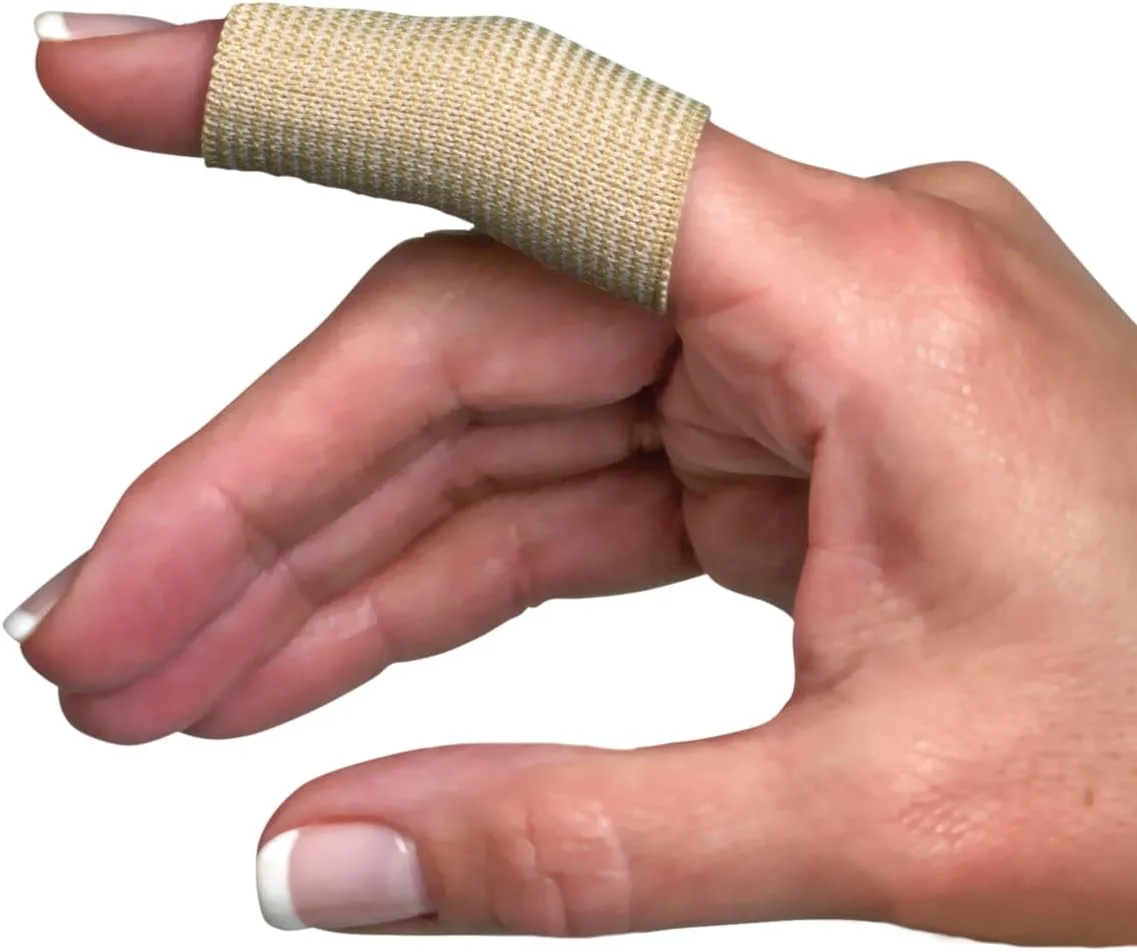 آستین انگشتی فلنتس، تسکین درد برای آرتروز، التهاب، تاندونیت و فشار ورزشی، روکش پلاستیکی برای پشتیبانی و فشردگی