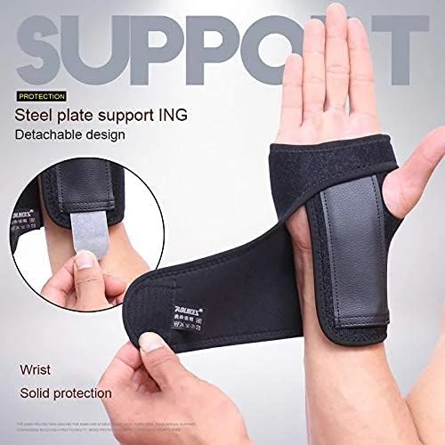 مچ بند FDTY برای تونل کارپال، مچ بند حمایتی برای خواب شبانه، آتل مچ دست، عالی برای ناراحتی مچ دست، رگ به رگ شدن، آسیب های ورزشی، بی ثباتی مفصل، مناسب (راست)