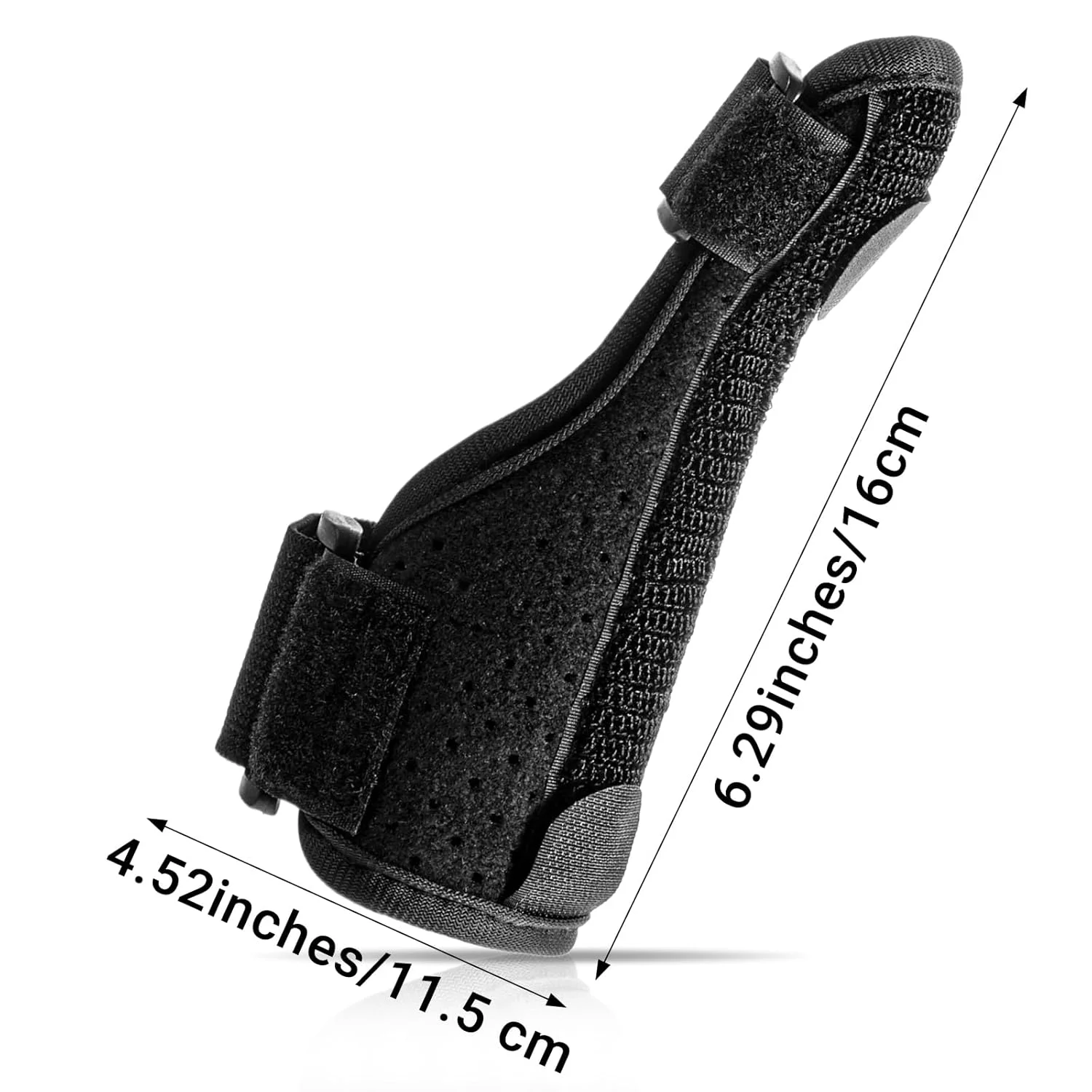 مچ بند و محافظ شست ElevateTech، آتل انگشت شست قابل تنظیم، مچ بند تنفسی برای آرتروز، رگ به رگ شدن، درد و حمایت، مناسب برای زنان و مردان، مناسب دست راست یا چپ